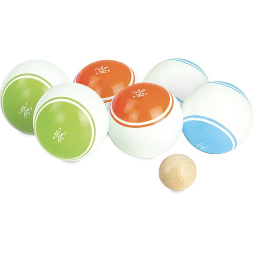 [83.4061B - n'existe plus] Jeu de pétanque bois