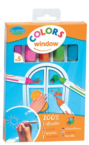 [3042010] 5 feutres fênetre chalk