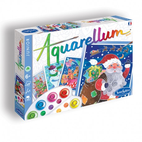 [SEN 801683] Aquarellum Junior 4T Noël