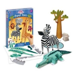 [SEN 2033] Paper toys - animaux de la savane