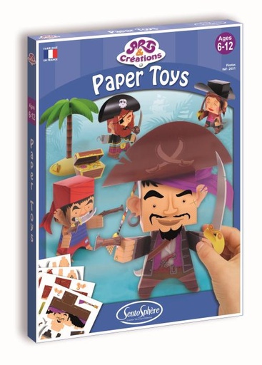 [SEN 2031 - n'existe plus] Paper toys - Pirates