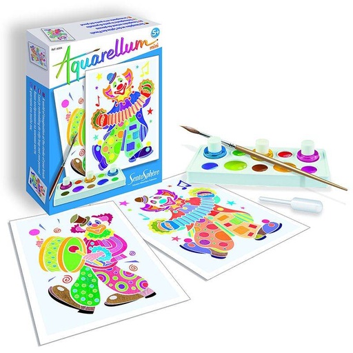 [SEN 6002 - n'existe plus] Aquarellum Mini Clowns