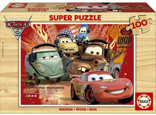 [ECU04] Puzzle Cars Lightning McQuenn 100 pces