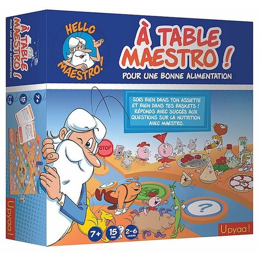 [UPY 430456] Rallye Quizz A table Maestro ! Pour une bonne alimentation