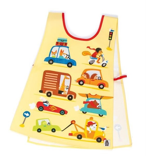 [5601111] Tablier cap pour enfant Trafic fou