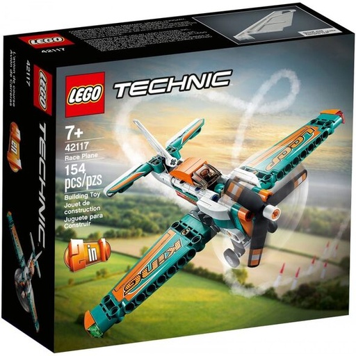 [411-42-117 (n'existe plus)] Avion de Course - Lego Technic (42117)