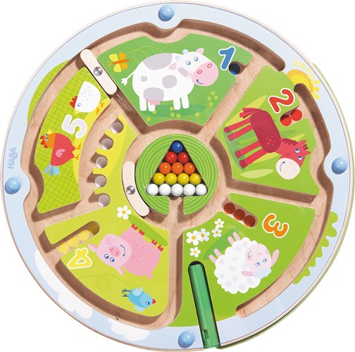 [70301473 - n'existe plus] Jeu magnétique Chiffres en labyrinthe