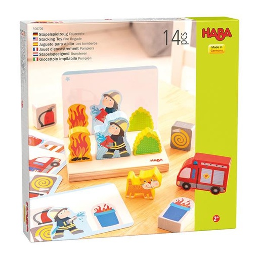[70306706  - n'existe plus] Jeu à empiler 3D Pompiers