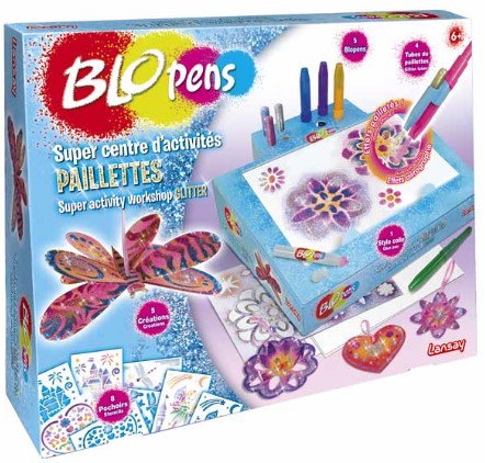 Blopens super centre d'activités paillettes