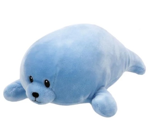 Peluche Baby Ty Doodles le phoque bleu 24 cm