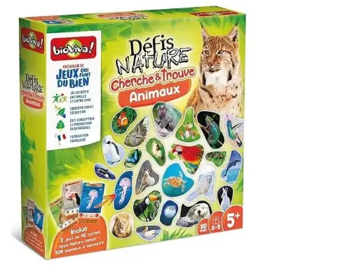 [BIO 040062] DEFIS NATURE Trouve les animaux