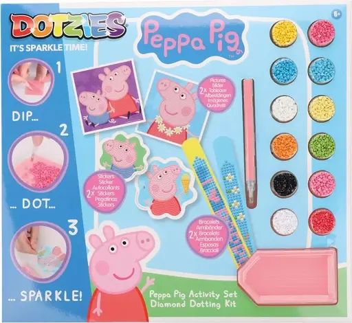 [(n'existe plus)] Diamond Dotz DOTZIES® Original - Peppa Pig