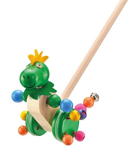 [4062027] Jouet à pousser dragon Tattolo 21cm