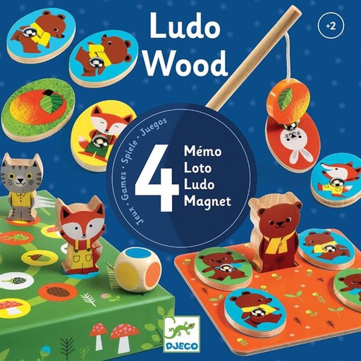 [5401628] Ludo Wood - Jeux magnétique