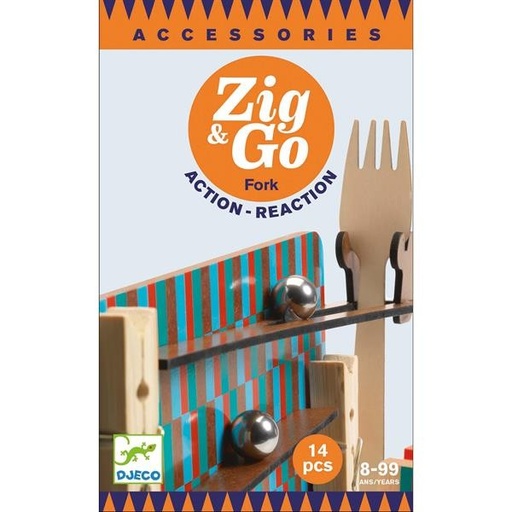 [5405646] Jeu de réaction en chaîne Zig & Go 14pcs