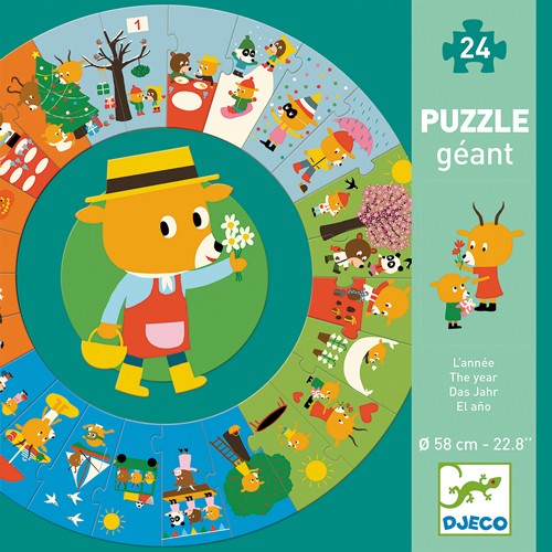 [5407016] Puzzle L’année 24 pcs